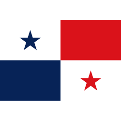 FLAGCORD PANAMA 100x150