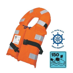 7S07.0004.01 GIUBBOTTO A STOLA SOLAS M.E.D adulto 43/140 80/175 cm