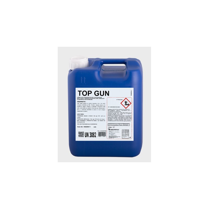 Top Gun Multi-action, non-foaming algaecide 10 Lt