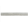 OS06.467.05 Treccia doppia bianca Ø 5 mm, in morbido poliestere ad alta tenacità
