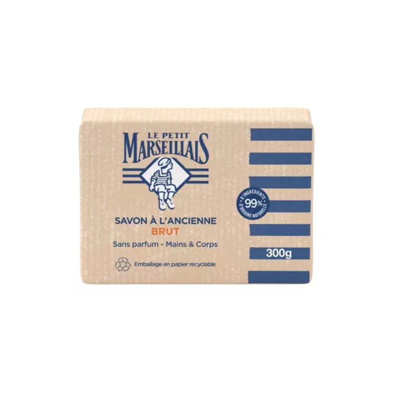 Le Petit Marseillais Sapone Grezzo Vecchio Stile 300 g
