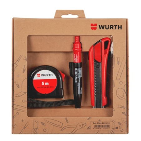 WH0965009429 Assortimento marcatore, flessometro e cutter