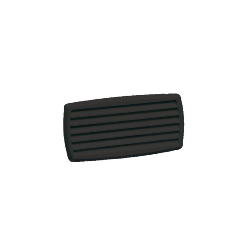 OS53.273.90 Presa d'aria nera 201 x 101 mm