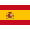 Bandiera Spagna mercantile 40 x 60 cm