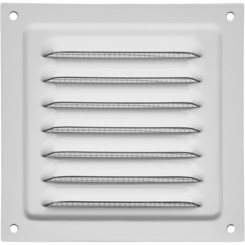 Griglia di ventilazione in alluminio 125x125 mm
