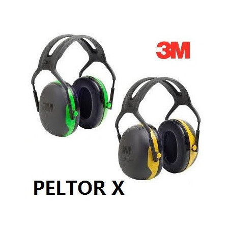 cuffie-peltor-x-series-modello-cuffia-x1a-descrizione-verde-isolata-snr27db